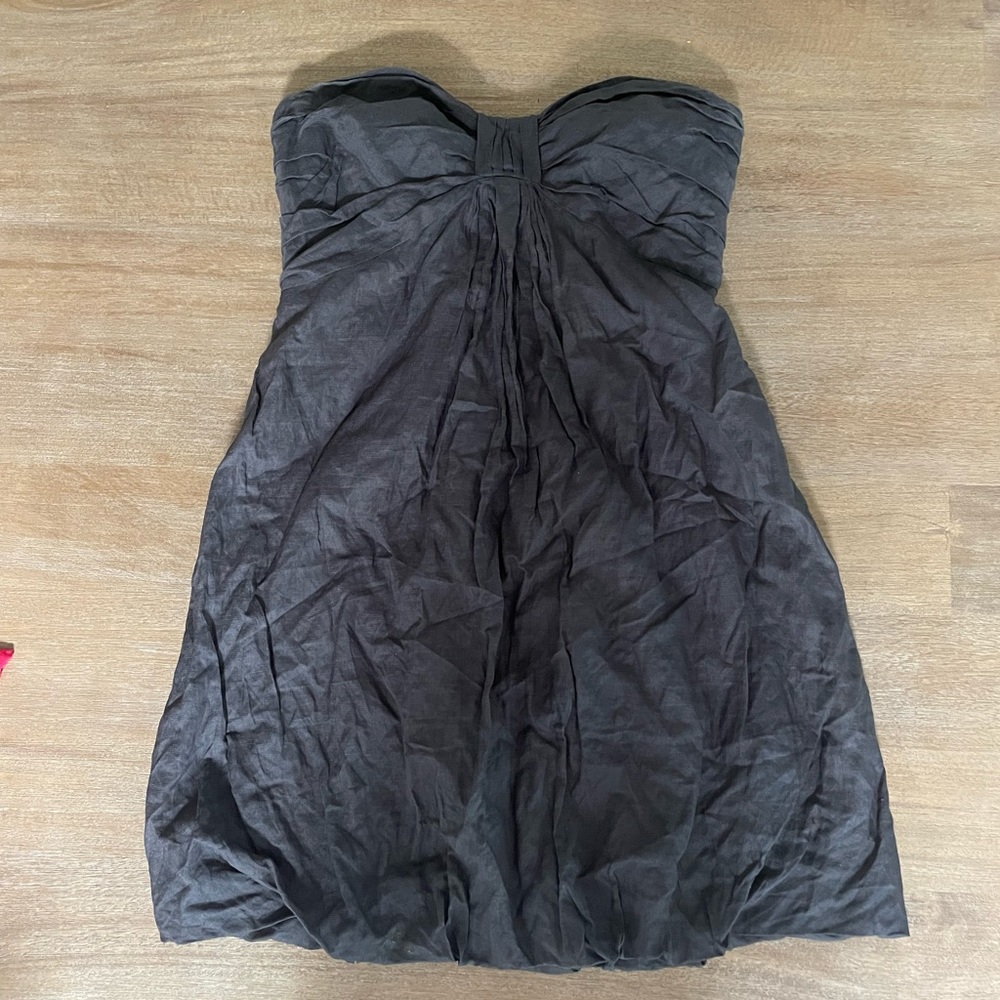 Grey JCrew Tube top mini dress